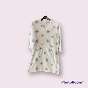 Nautica 3/4 Sleeve Sleepwear Fleece